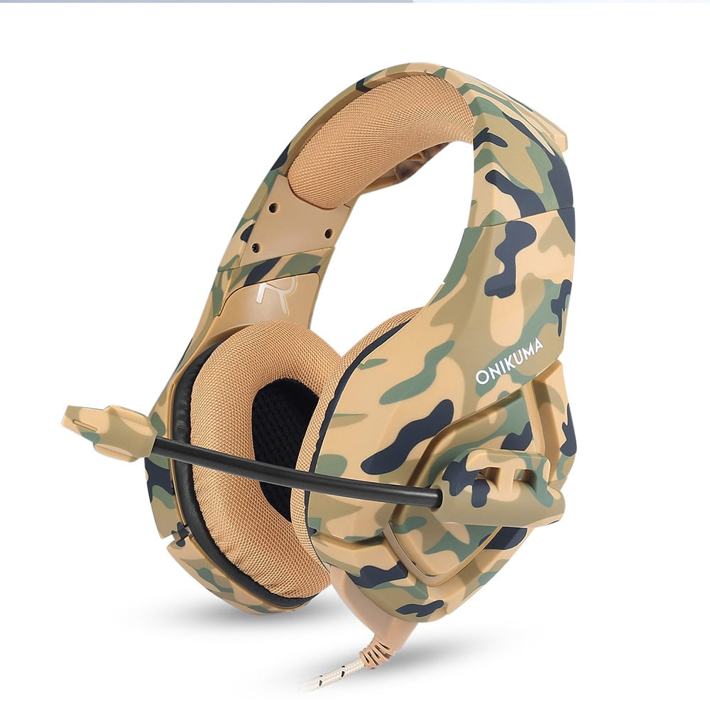 Camouflage PS4/PC Gaming Headset